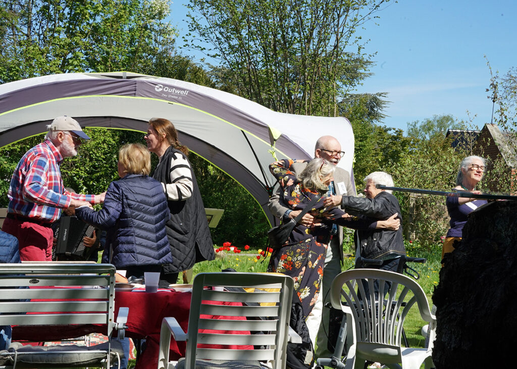 Fest for mennesker med demens i Billeshave i Rungsted