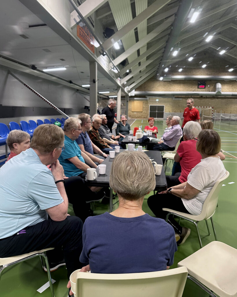 Demensvenlig idræt i Ringstedhallen under Idræt om Dagen