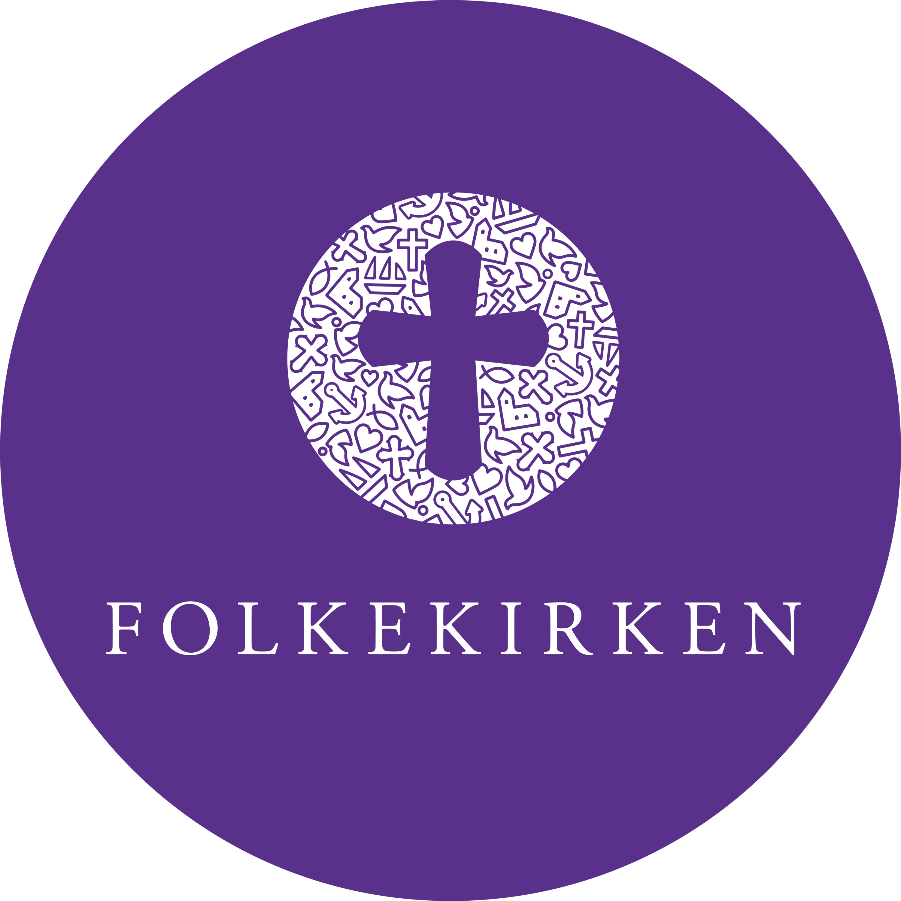 Logo Folkekirken