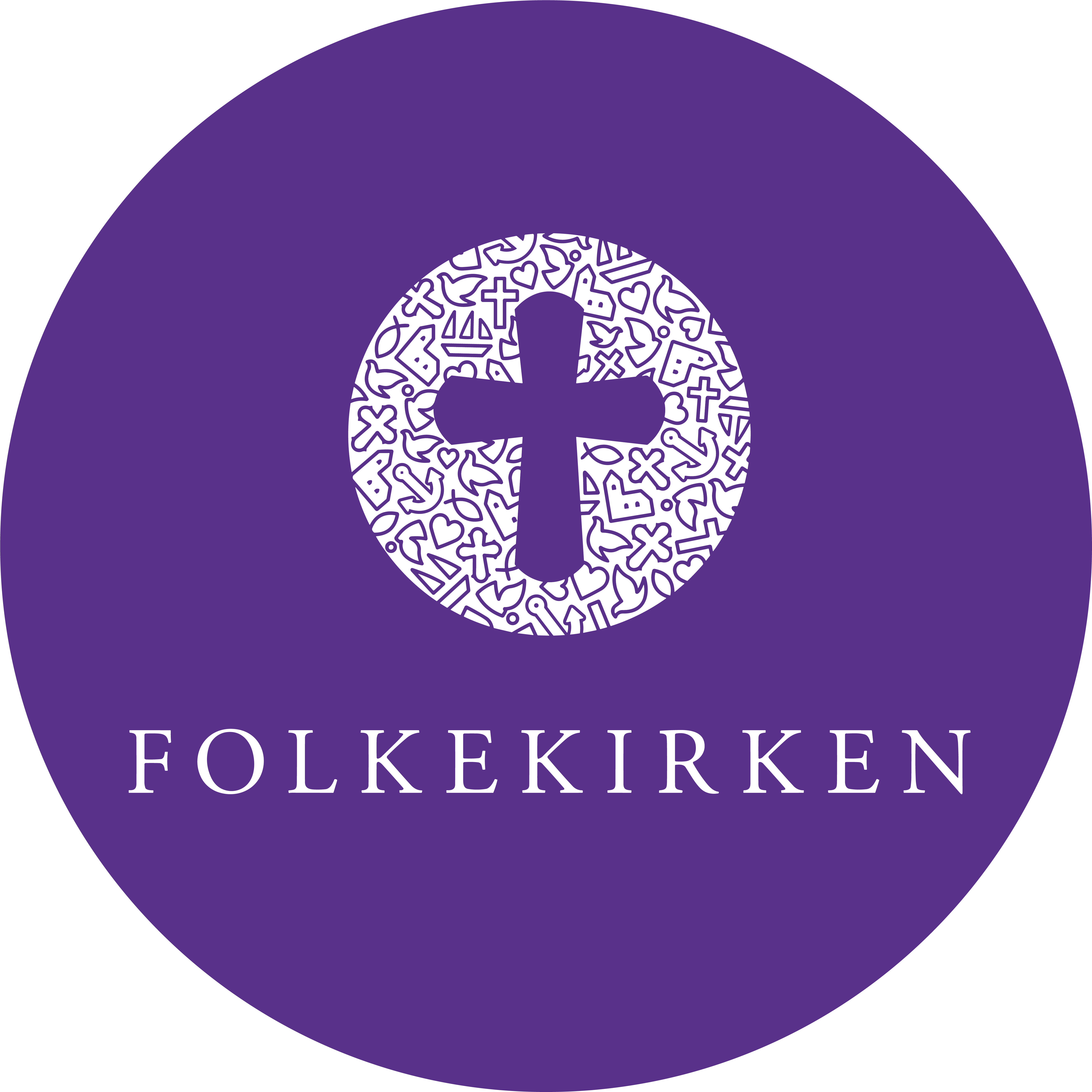 Logo Folkekirken